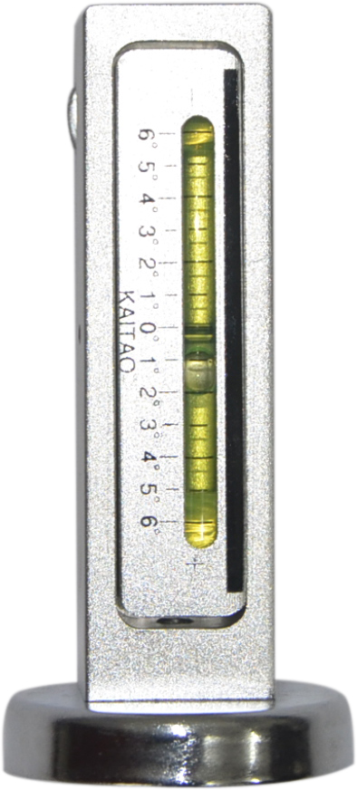 凯涛四轮定位磁力水准仪水平仪尺单水泡 外倾角调整辅助工具磁铁