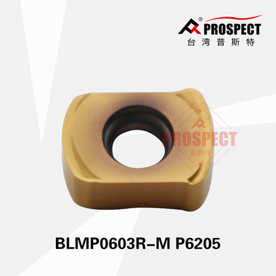普斯特快进给给铣刀片铣削加工中心合金刀粒数BLMP0603R-M P6205