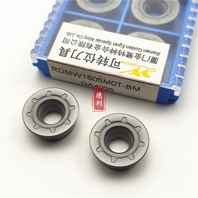 正品厦门金鹭数控刀片圆圈铣刀模具通用材质加工钢件RDMW1204MOT