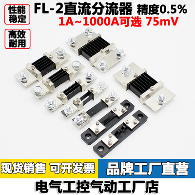 FL-2分流器10A-1000A/75mV包邮