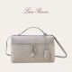羊绒拼皮 L27 Extra LP同版 bag｜款 饭盒包通勤高奢帆布手提斜挎包