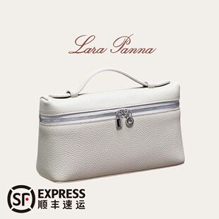 LP进口真牛皮L19二代饭盒包 明星同款斜跨包手提女单肩方盒包包