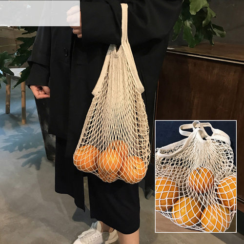 买菜包网兜包购物袋手提袋ins风