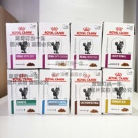 港购 法国ROYAL CANIN皇家 猫咪处方湿粮 肠胃/泌尿/肾脏85g*12袋