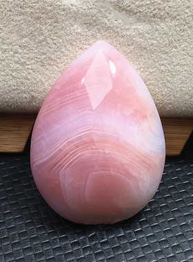 天然缠丝玛瑙吊坠特殊条纹情侣