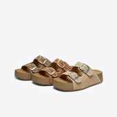 他她2026夏新款 女鞋 厚底勃肯鞋 专柜正品 百搭外穿休闲拖鞋 43P01BT6