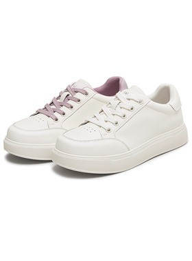 专柜正品天美意2025秋款女鞋百搭厚底小白鞋运动休闲板鞋KB083CM5