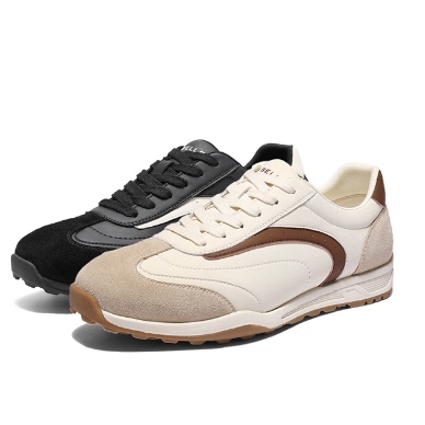 专柜正品百丽2026春季新款男鞋慢跑休闲运动鞋阿甘德训鞋A2311AM6