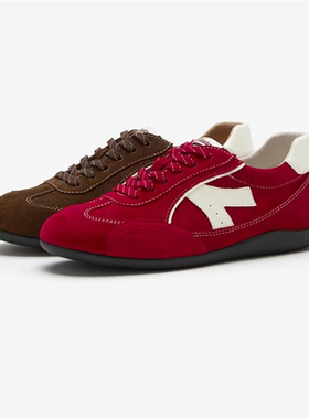 专柜正品拔佳2026春季新款女鞋阿甘鞋复古运动休闲板鞋ACD21AM6