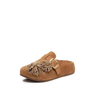 专柜正品思加图2026春女烟花假日勃肯鞋厚底增高凉拖鞋EG117AH6