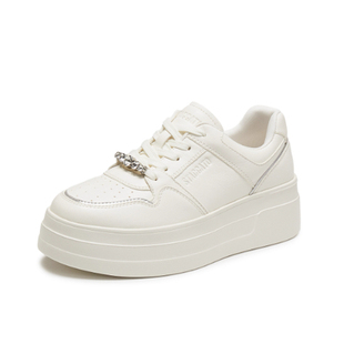 专柜正品思加图2026春季新款女鞋板鞋厚底增高运动休闲鞋A3832AM6