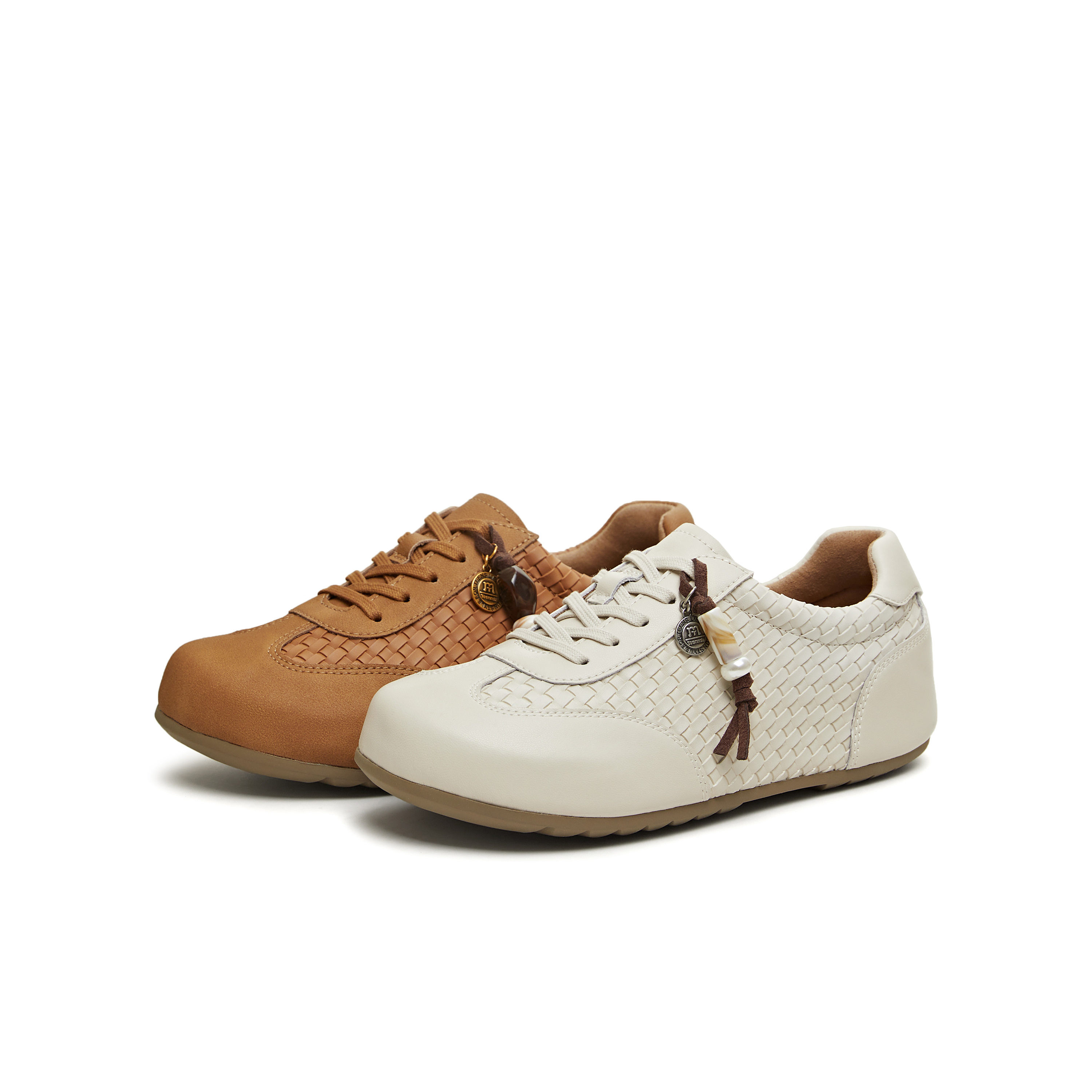 专柜正品天美意2026春季新款女鞋满帮系带编织百搭勃肯鞋CHS45AM6,女鞋,勃肯鞋/软木鞋,淘宝优惠券,粉丝福利购,淘宝优惠卷