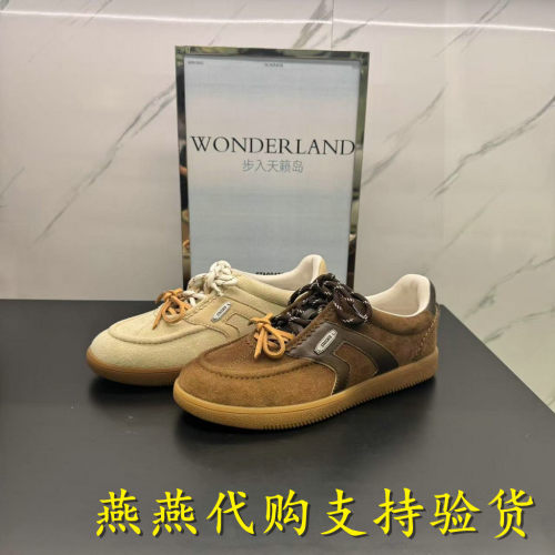 Staccato/思加图女鞋复古德训鞋
