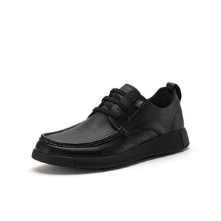 专柜正品拔佳2026春季新款男鞋休闲皮鞋舒适时尚通勤单鞋J6683AM6