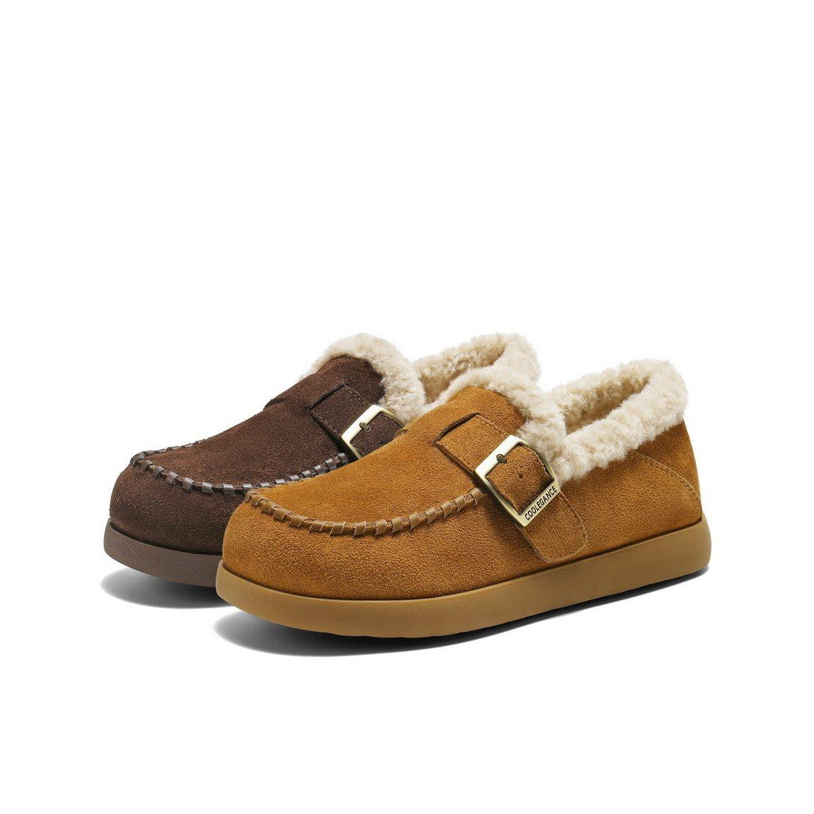 专柜正品百丽2026春新款女鞋复古厚底勃肯鞋保暖毛毛单鞋F3W1DAM6,女鞋,勃肯鞋/软木鞋,淘宝优惠券,粉丝福利购,淘宝优惠卷