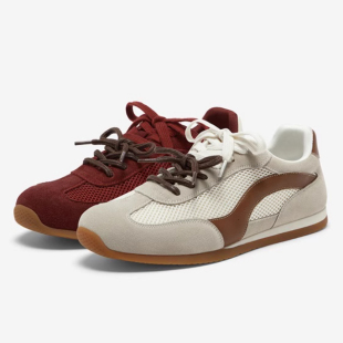 专柜正品拔佳2026春季新款男鞋休闲鞋潮流阿甘德训运动鞋88113AM6