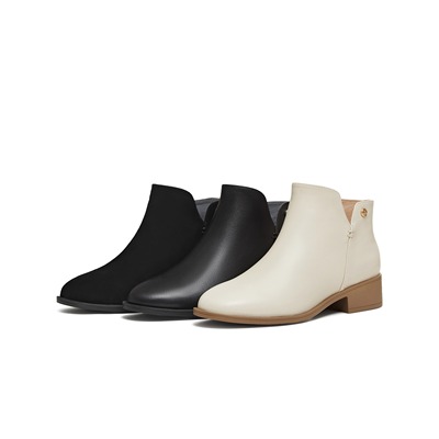 Teenmix/天美意英伦踝靴时装女靴