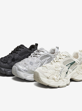 专柜正品他她2026春季新款女鞋时尚休闲鞋百搭厚底老爹鞋CKY01AM6