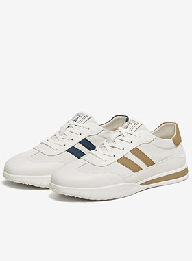 专柜正品他她2026春季新款男鞋休闲鞋舒适百搭白色运动鞋QHW01AM6