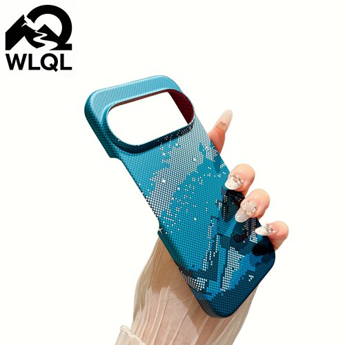 【WLQL手机壳数码店】轻奢编织感碳纤维纹适用谷歌pixel11手机壳谷歌10pro凯夫拉纹pixe9内置磁吸pixel11pro