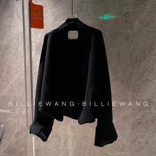 BW独立设计师高定系列｜不羁｜高级廓形超密绵羊毛大外套