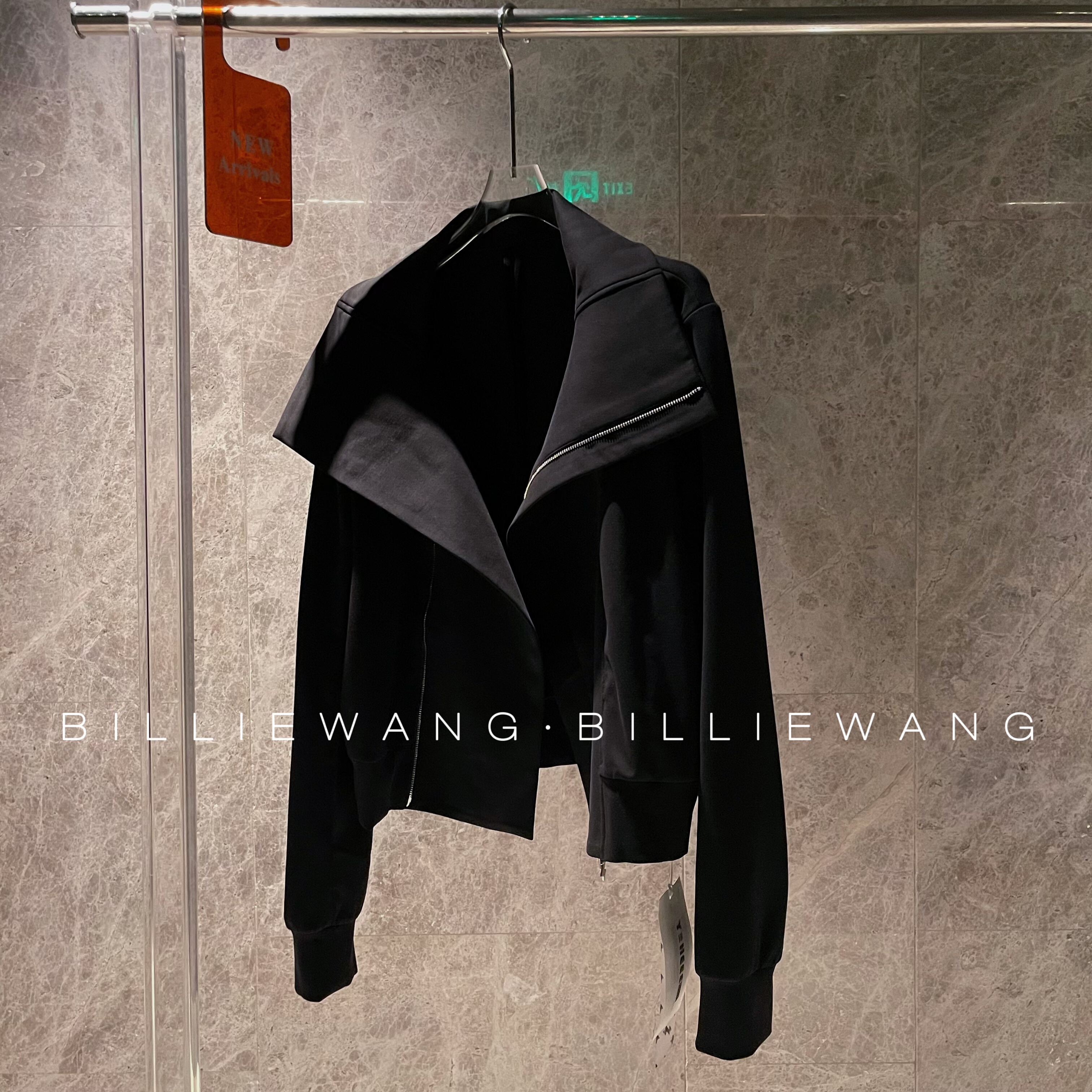 BW独立师设计师高定系列｜剪裁立领超软糯外套