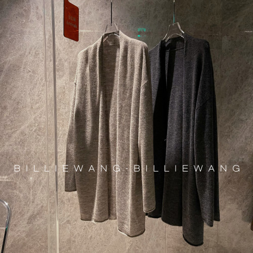 BW独立设计师高定系列｜超气质醋酸羊绒慵懒披肩开衫