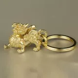 Медный креативный плетеный брелок, подвеска