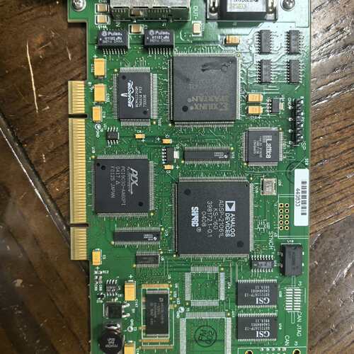 可维修采集卡XMP-SYNQNET-PCI-RJ   T014