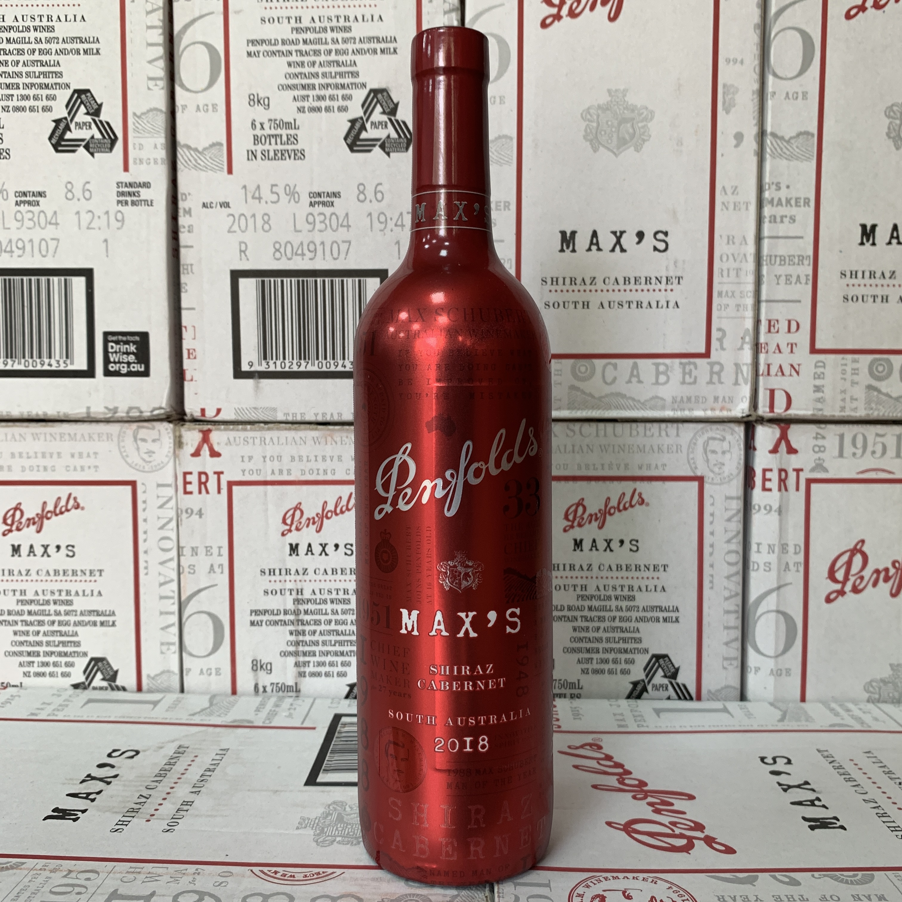 澳洲原瓶进口红酒 penfolds max's 奔富麦克斯干红葡萄酒 单支装