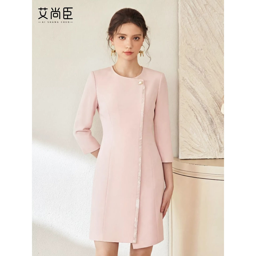 艾尚臣职业装连衣裙女长袖工作服