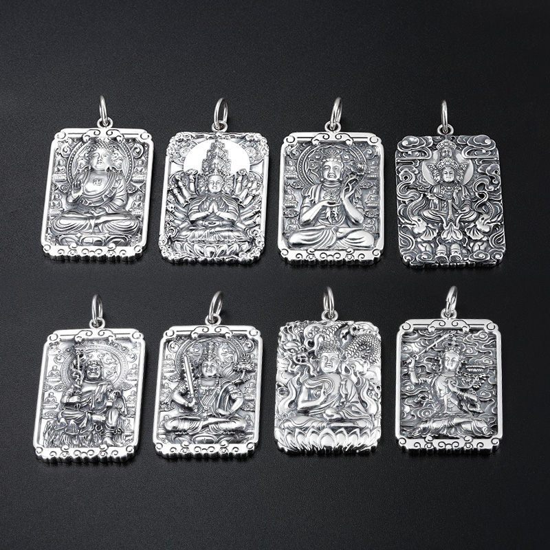 999足银本命佛男女十二生肖守护