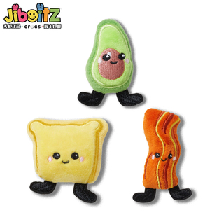 洞洞鞋配饰适配crocs配饰鞋花装饰扣毛绒趣味DIY鞋扣配件饰品鞋花