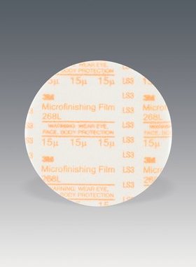 3M268L背绒砂纸5寸40U，3M microfinishing film 268L 40U植绒砂