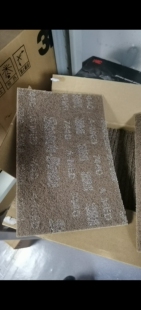 3M7440B百洁布 18451菜瓜布 不锈钢拉丝除锈去毛刺尼龙片一片
