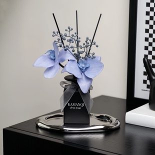 无火香薰家用室内持久卧室慵懒周末卫生间干花摆件小众高端装饰