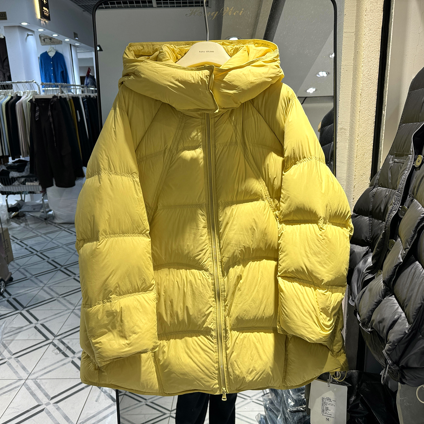 韩索慧慧D-AY19588保暖羽绒服