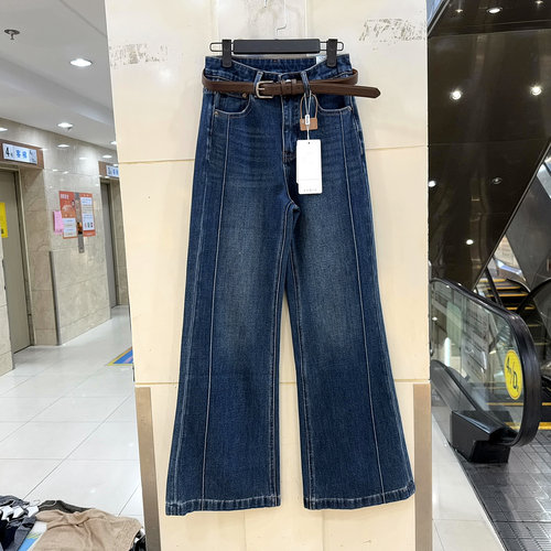 XOXO88337牛仔喇叭裤女裤