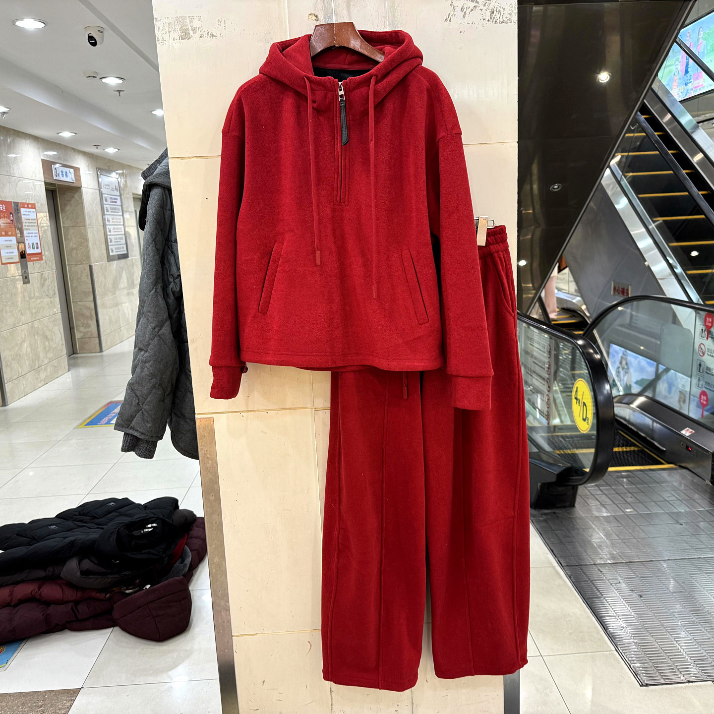 DW173/DW175加绒卫衣套裤