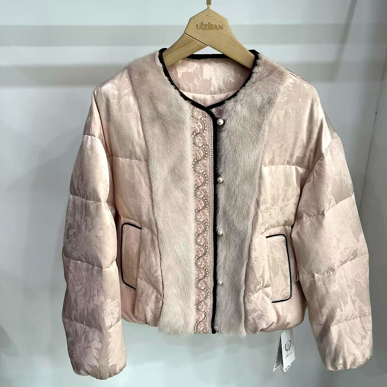 BLT265-BE287高端水貂鹅绒服