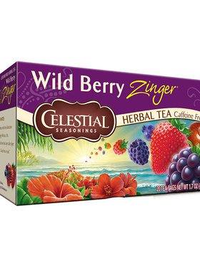 Celestial-喜乐 野生浆果Wild Berry Zinger 无咖啡因花草茶 20包