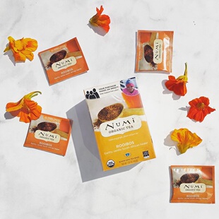 无咖啡因花草茶包 Numi 路易波士茶 南非博士茶 18包 Rooibos