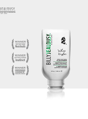 Billy Jealousy-白色骑士干性肌肤温和洁面乳清洁保湿抗氧 236ml