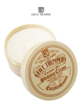 Geo F.Trumper-英国 椰子油 丰富滋润泡沫男士传统软剃须膏200ml