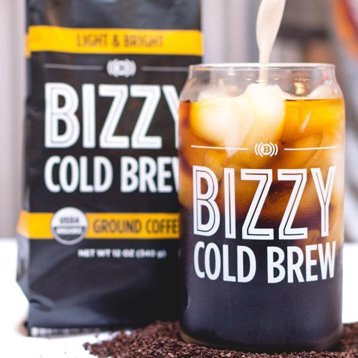 bizzy-有-机冷萃冰咖啡 非速溶提神美式黑咖啡 轻度烘焙咖啡粉