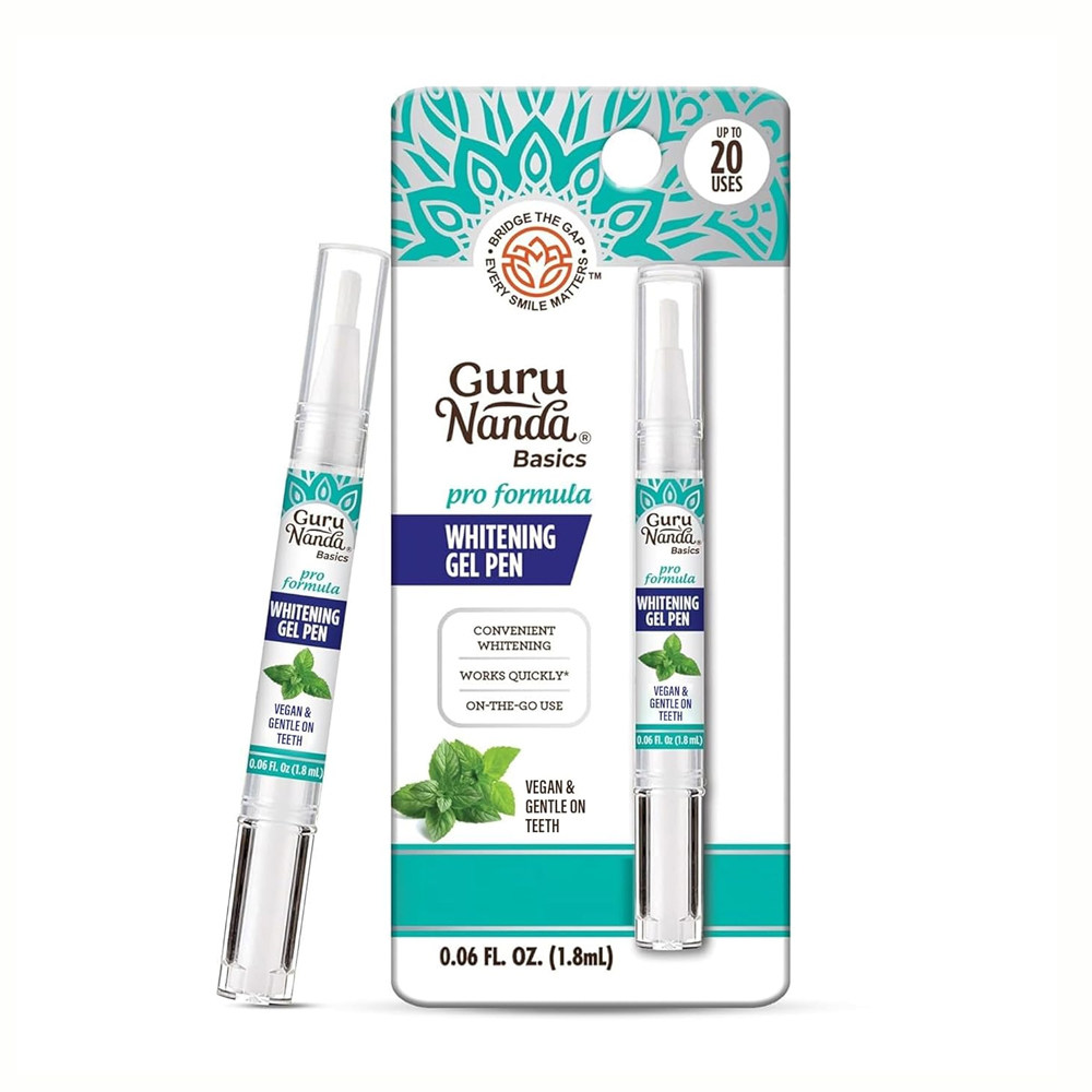 GuruNanda-温和配方过氧化氢和薄荷醇配方除牙表面污渍牙齿美白笔图片