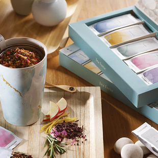 Tea Forte-Wellbeing幸福感健康茶防御振奋净化单包茶袋礼盒15包