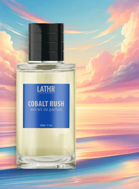 Lathr-Cobalt Rush Extrait Cologne柠檬佛手柑红茶龙涎香 古龙水