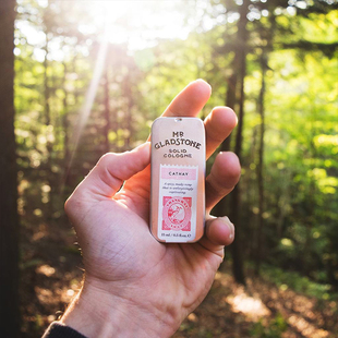 加拿大旅行便携男女香水淡香古龙水固体香膏15ml Mr.Gladstone