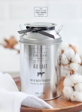 Scottish Fine Soaps-保湿嫩肤舒缓滋润苏格兰进口牛奶沐浴粉500g
